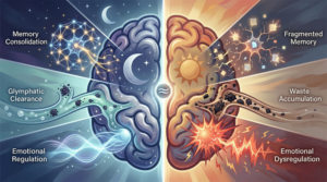 Importance of Sleep for Brain Function: Glymphatic Clearance and Memory Consolidation