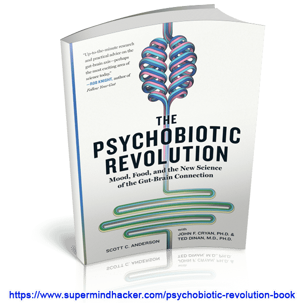 The Psychobiotics Revolution Book Cover Gut-Brain Connection
