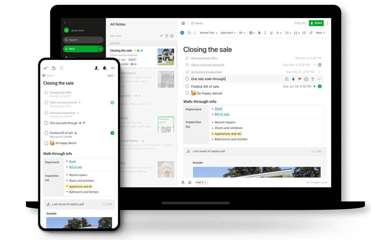 Evernote App - Brainstorming & Organizing Your Thoughts