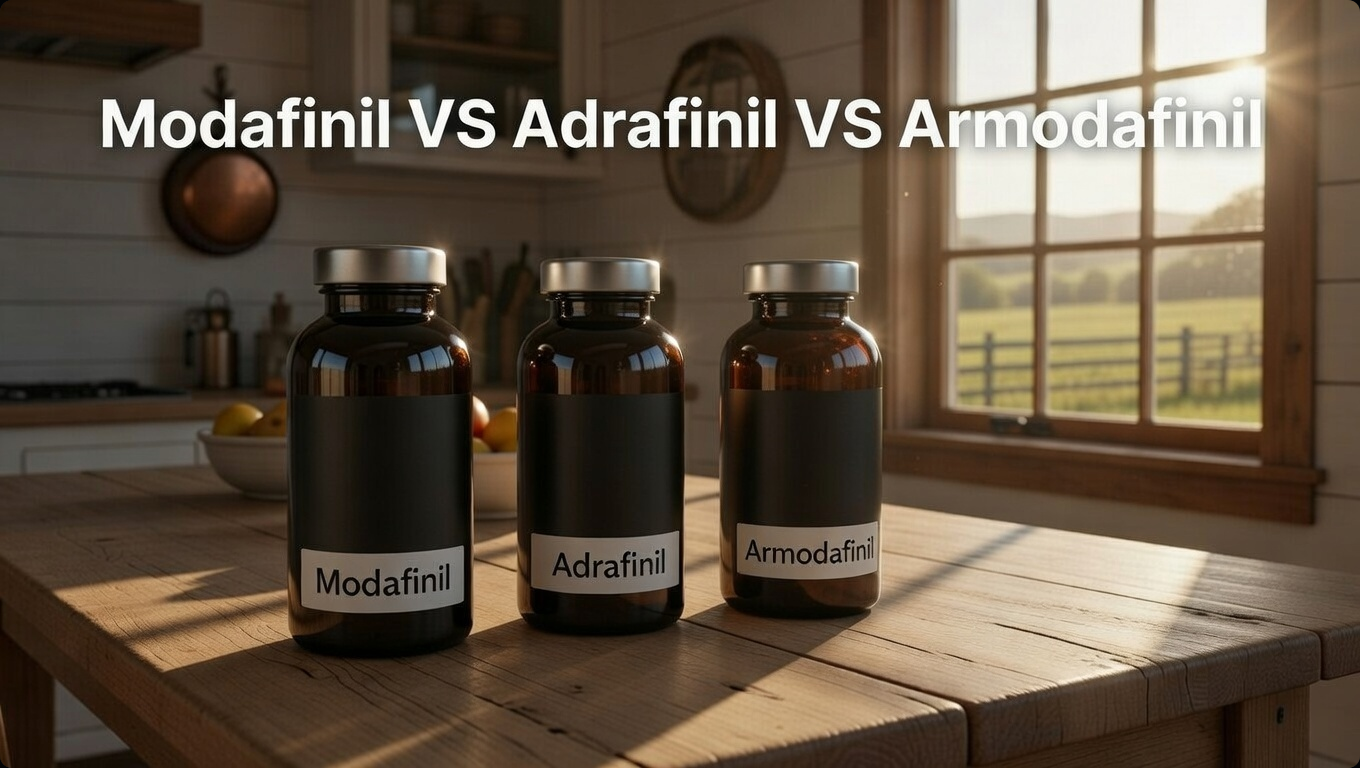 Modafinil VS Adrafinil VS Armodafinil