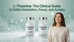 L-Theanine: The Clinical Guide to GABA Modulation, Focus, and Anxiety