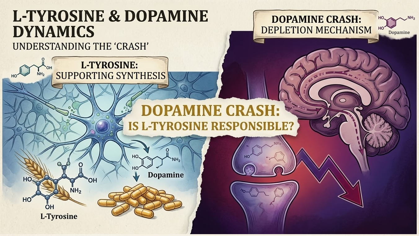 L-Tyrosine Dopamine Crash