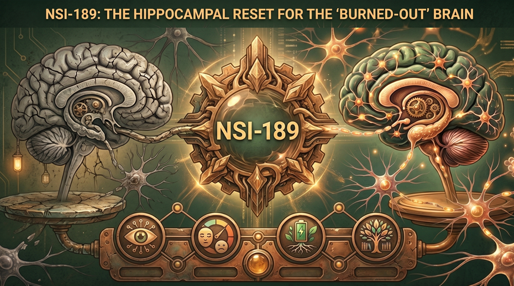 NSI-189: The Hippocampal Reset for the "Burned-Out" Brain NSI-189 hippocampal reset for burned out brain